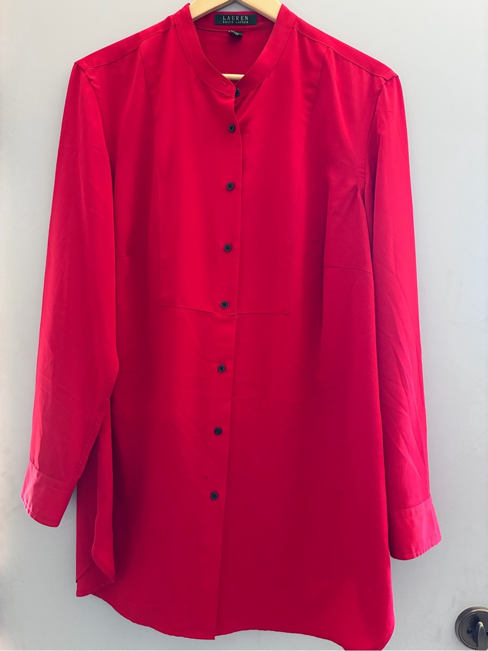 😎 Ralph Lauren Women’s red blouse